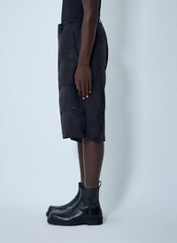 Yohji Yamamoto Men Padded Shorts