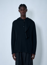 Yohji Yamamoto Men Hooded Sweater