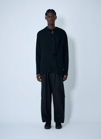 Yohji Yamamoto Men Hooded Sweater