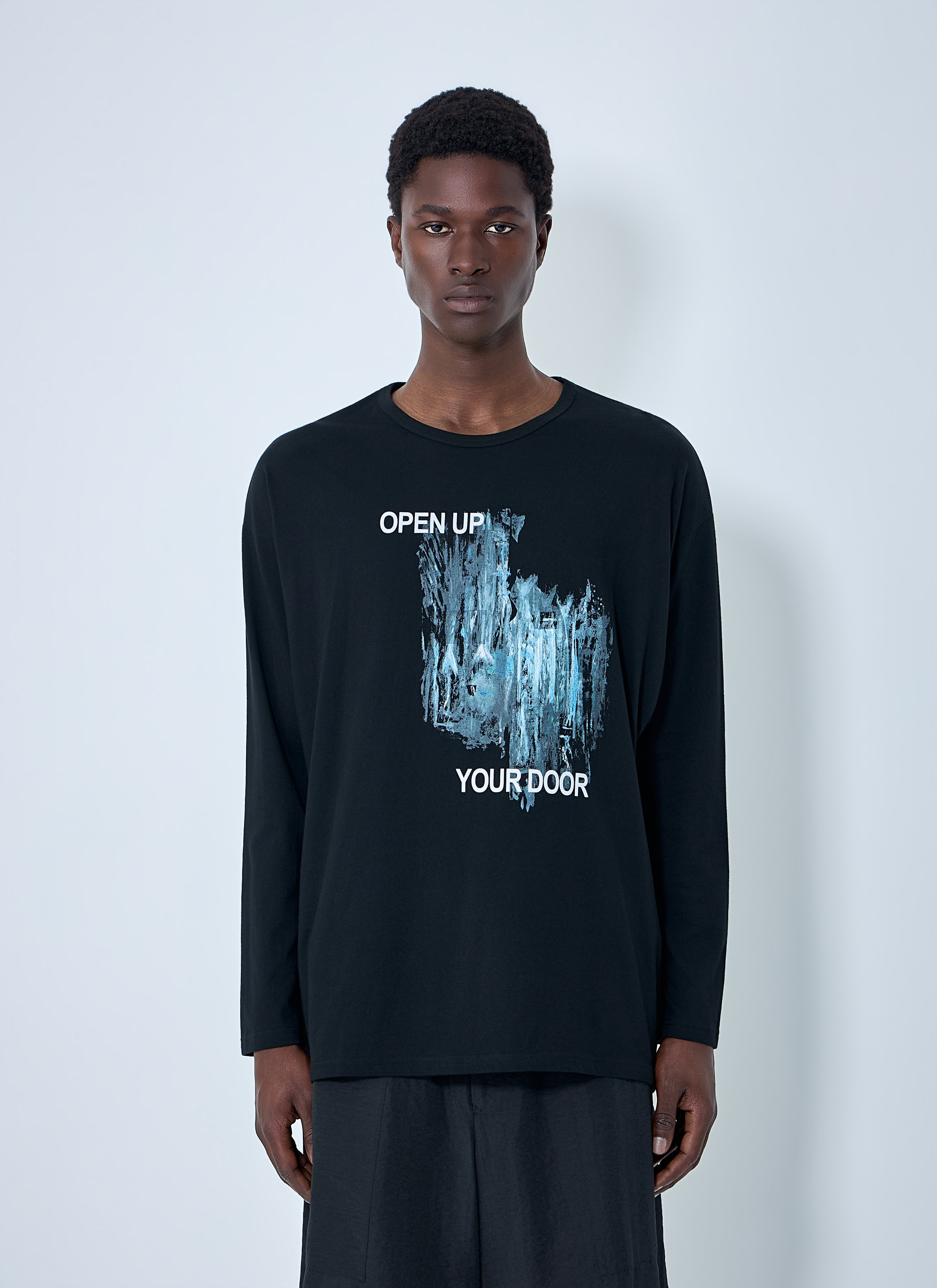 Yohji Yamamoto Men Gusset Long Sleeve T-Shirt – Bluefly