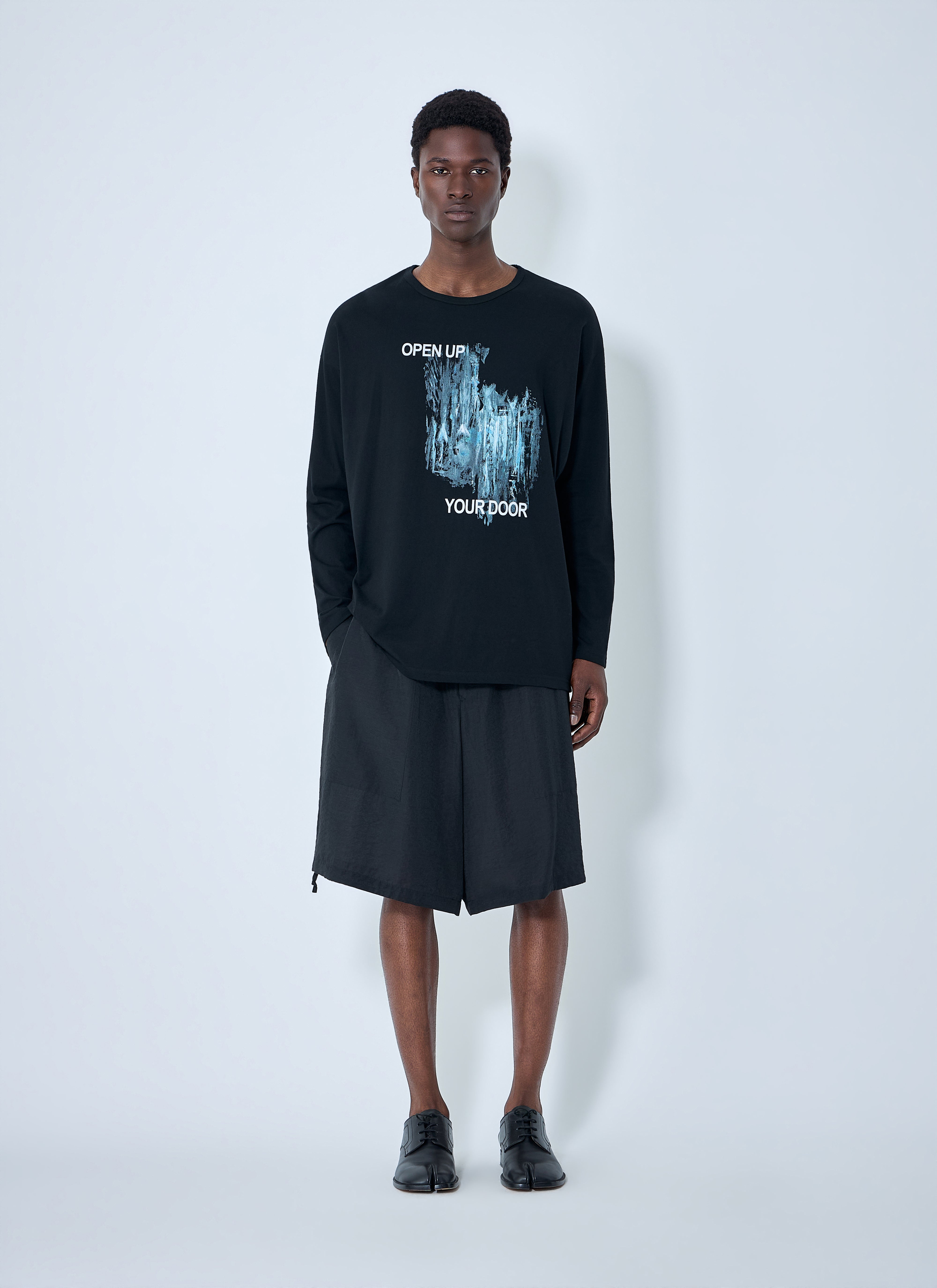Yohji Yamamoto Men Gusset Long Sleeve T-Shirt – Bluefly