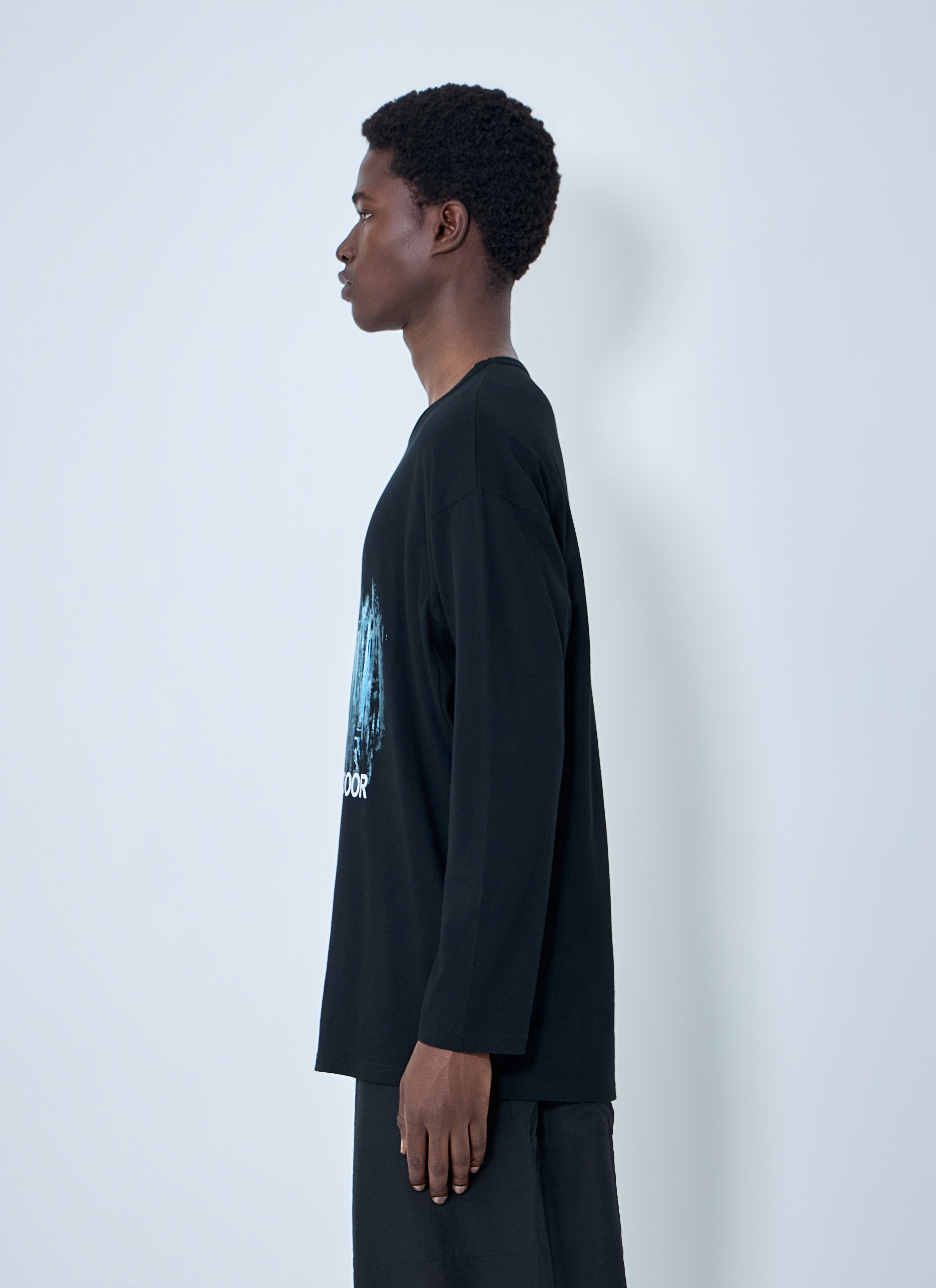 Yohji Yamamoto Men Gusset Long Sleeve T-Shirt – Bluefly