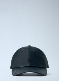 Yohji Yamamoto Men Leather Baseball Cap