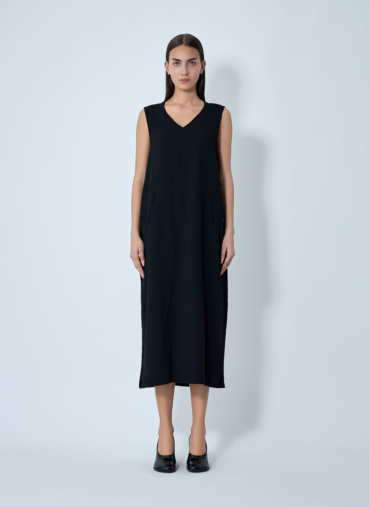 Yohji Yamamoto Women Double Knit Midi Dress