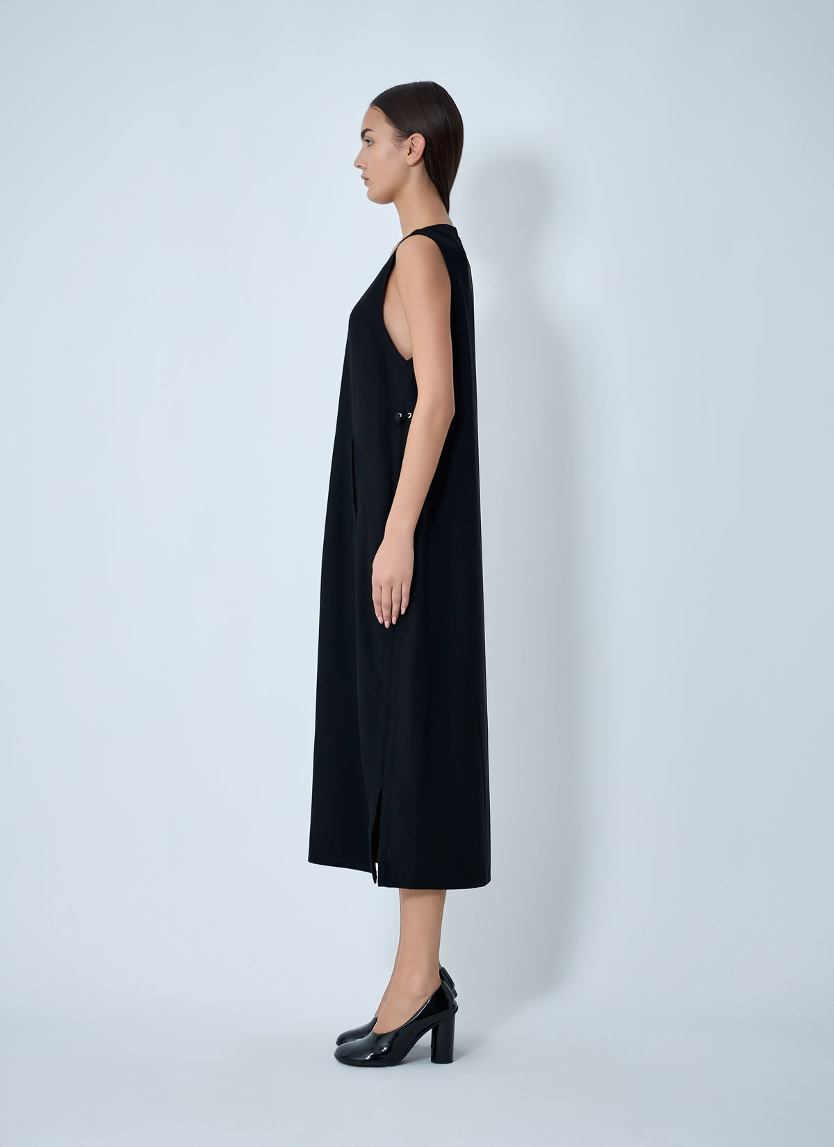 Yohji Yamamoto Women Double Knit Midi Dress