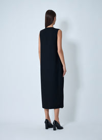 Yohji Yamamoto Women Double Knit Midi Dress