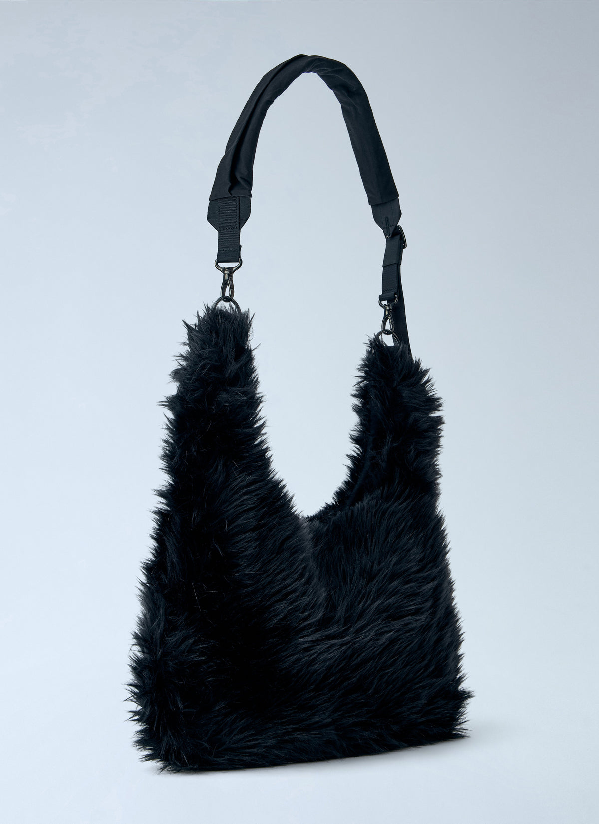 Yohji Yamamoto Women 3 Way Shoulder Strap Fur Bag