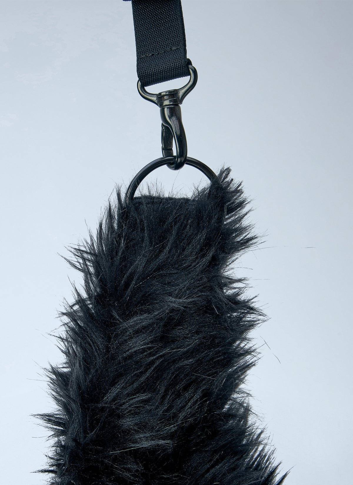 Yohji Yamamoto Women 3 Way Shoulder Strap Fur Bag