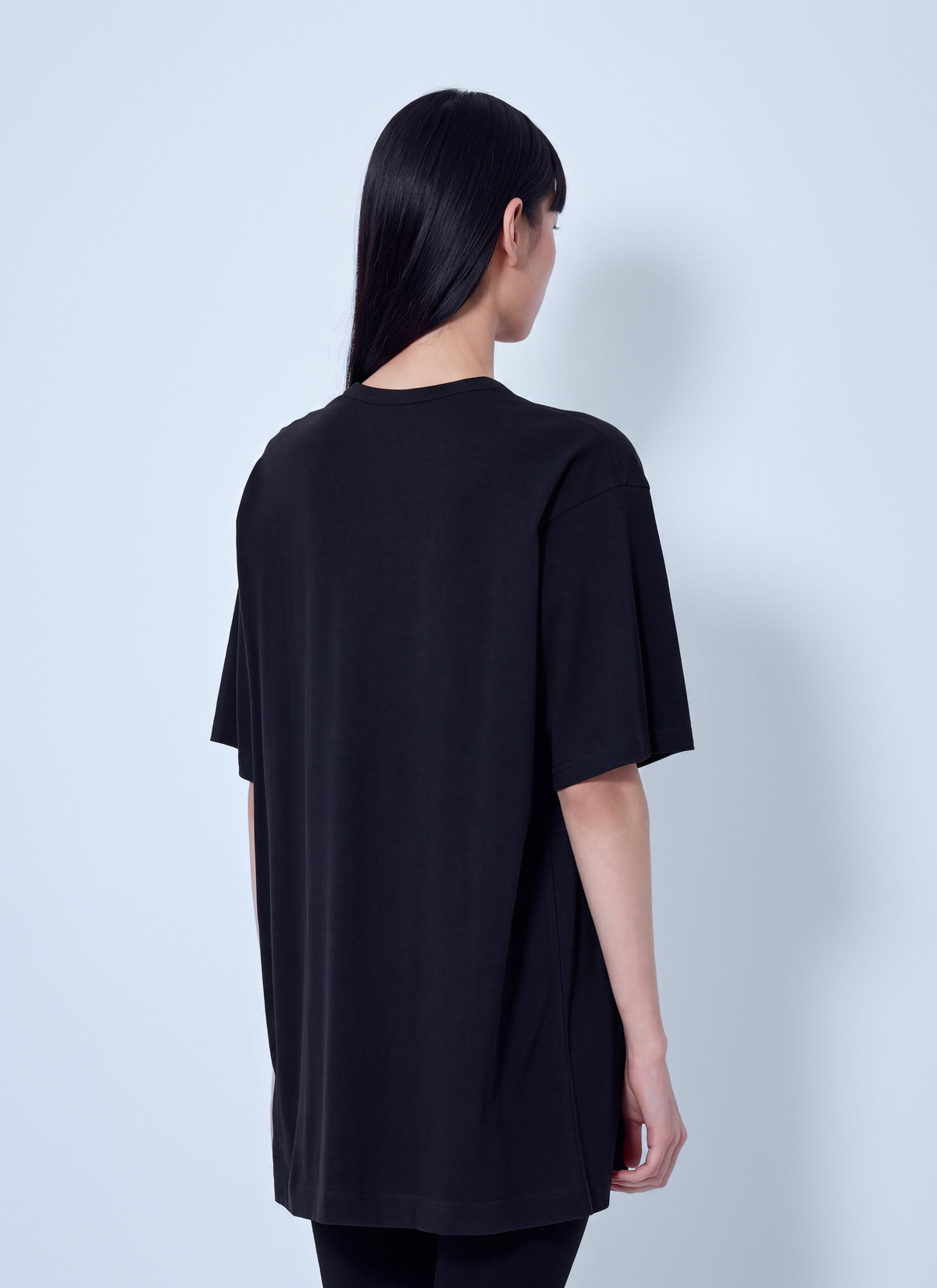 Yohji Yamamoto Women Cotton Short Sleeve Printed T-Shirt Mimi