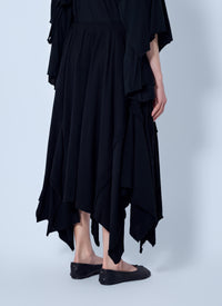 Yohji Yamamoto Women Draped Handkerchief Skirt