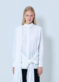 Yohji Yamamoto Women Draped Blouse