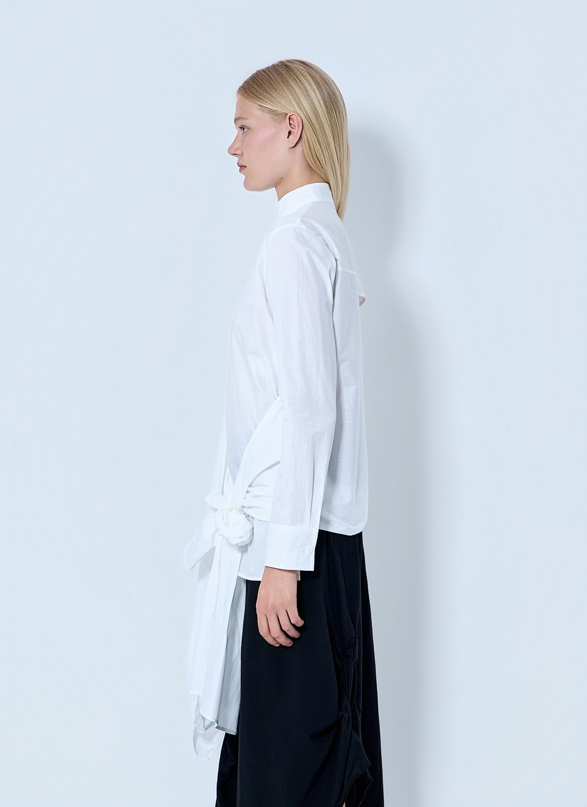 Yohji Yamamoto Women Draped Blouse