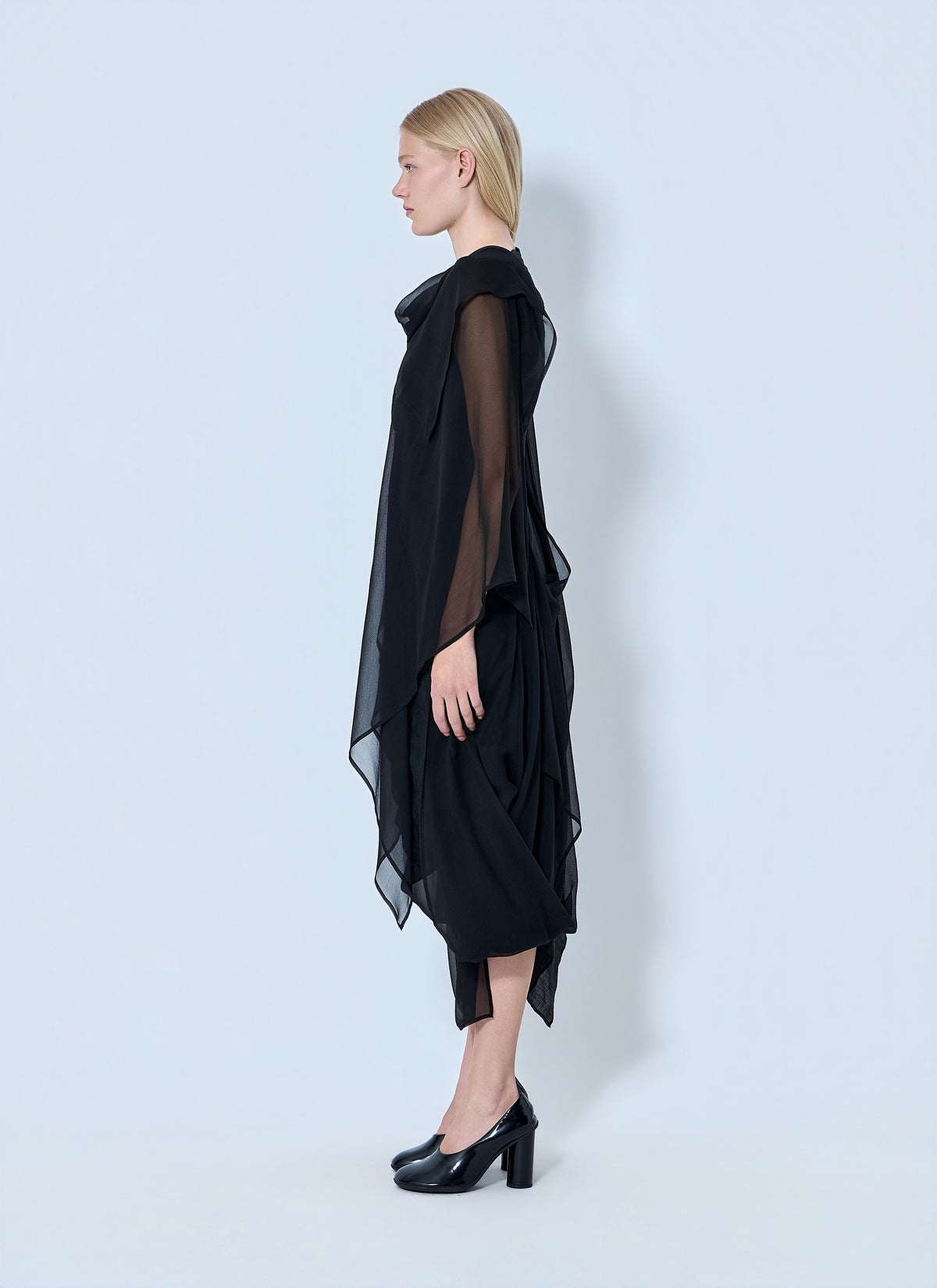 Yohji Yamamoto Women Asymmetric Layered Dress