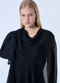 Yohji Yamamoto Women Asymmetric Layered Dress