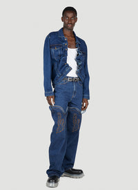 Y/Project Men Wire Denim Jacket