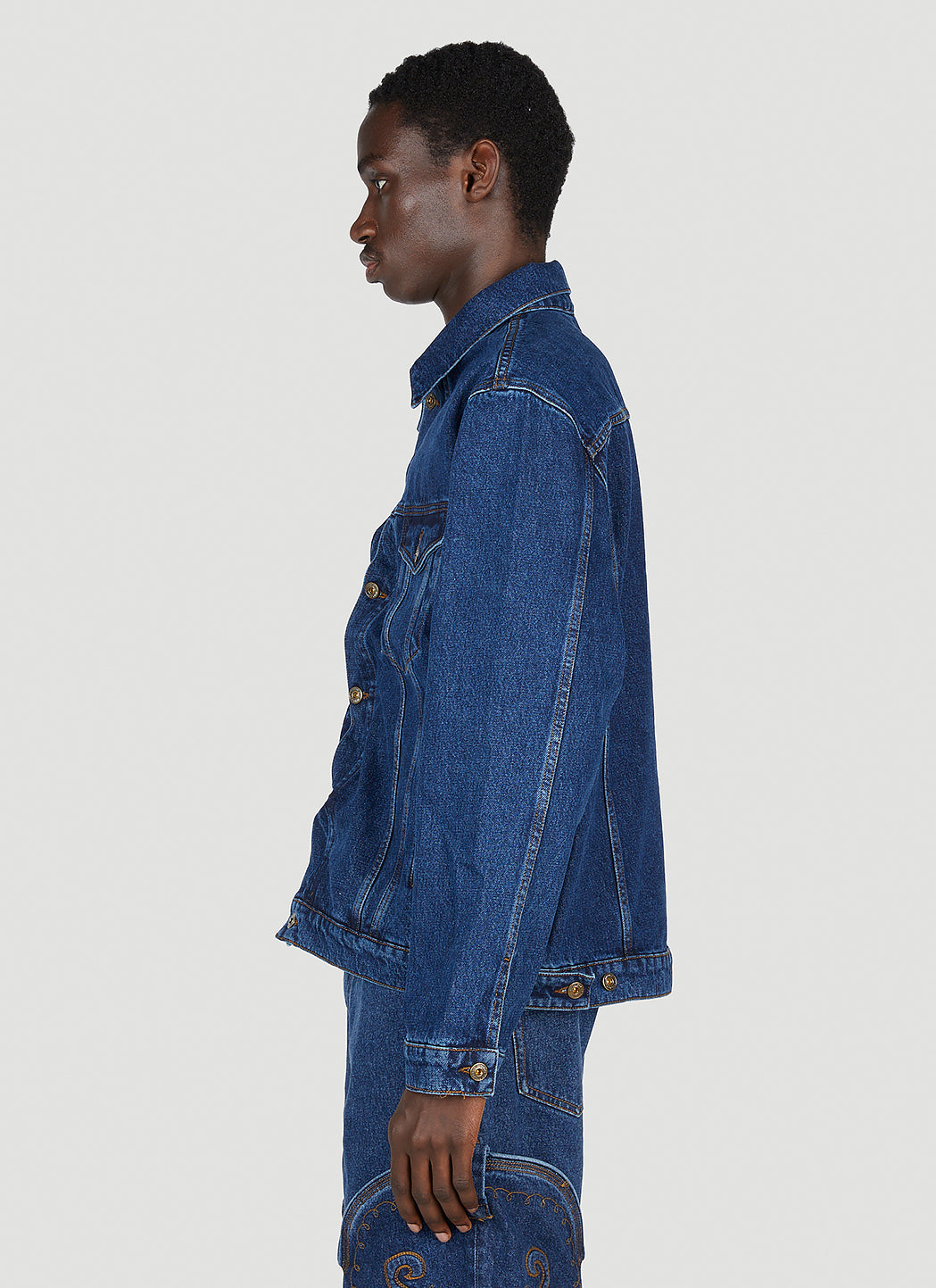 Y/Project Men Wire Denim Jacket