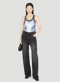 Y/Project Y/Project Women Whisker Print Tank Top