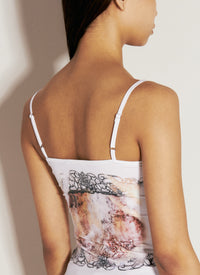 Y/Project Women Lace Print Camisole Top