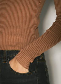 Y/Project Women Pinched Shoulder Rib Sweater