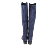Stuart Weitzman Women's Allserve Nice Blue Suede Knee Boot