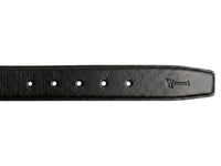You Young Coveri A3245 Black Leather Adjustable Mens Belt