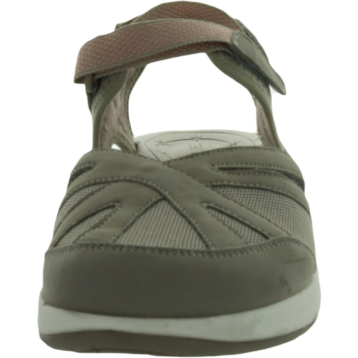 Explore 24 by Easy Spirit Womens Splash Leather Casual Strap Sandals