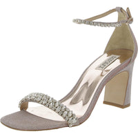 Harriet Womens Rhinestone Heels