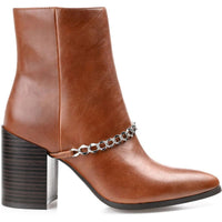 Monicco Womens Chain Ankle Boots