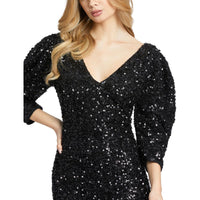Womens Sequined Mini Cocktail and Party Dress3
