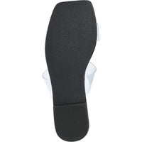 Womens Padded Insole Man Made Slide Sandals