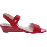 Yolo Womens Strapp Ankle Strap Wedge Sandals