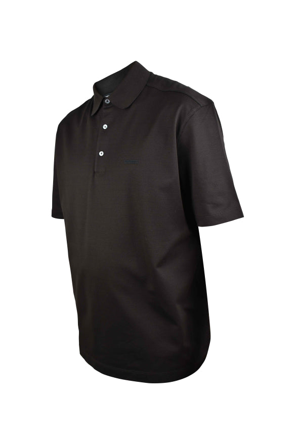 Zegna Men Pique Polo Shirt