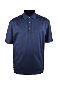 Zegna Men Pique Polo Shirt