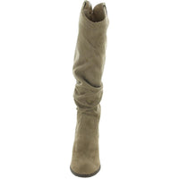 Aneil Womens Faux Suede Knee-High Boots