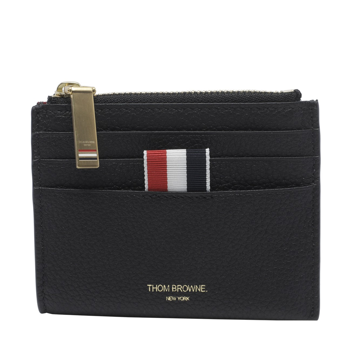 Thom Browne Men Zip Cards Holder