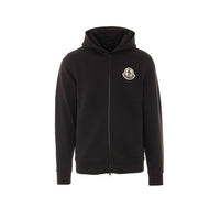 Moncler Moncler Men Zip Up Logo Hoodie