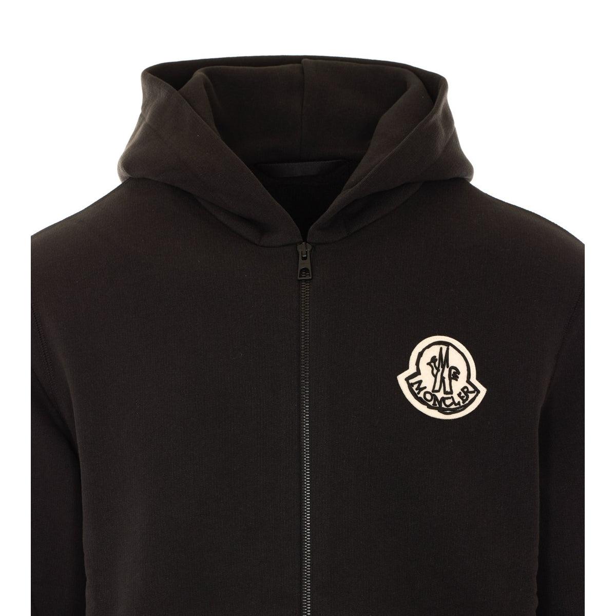 Moncler Moncler Men Zip Up Logo Hoodie