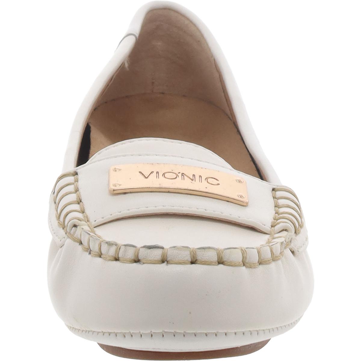 Sydney Womens Leather Slip On Loafers
