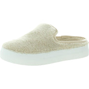 Rush Womens Faux Fur Lined Slip On Mules
