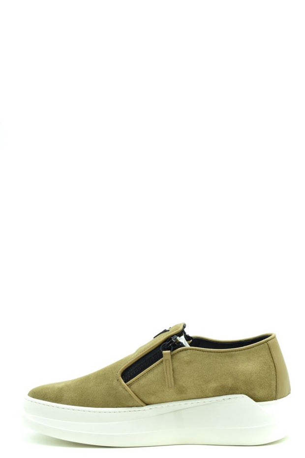 Giuseppe Zanotti Sneakers Color: Beige Material: leather/suede