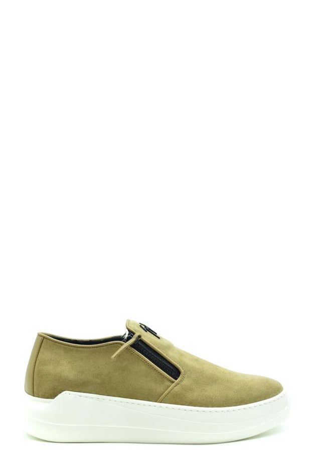 Giuseppe Zanotti Sneakers Color: Beige Material: leather/suede