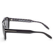 Michael Kors Men's MK2166-300587 Burbank 56mm Black Sunglasses