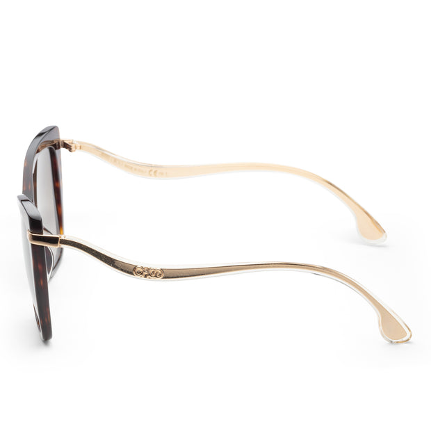 Jimmy Choo Women's SELBYGS-86-HA Selby 57mm Havana Sunglasses