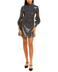 Olivia Rubin Melissa Sequin Mini Dress Black