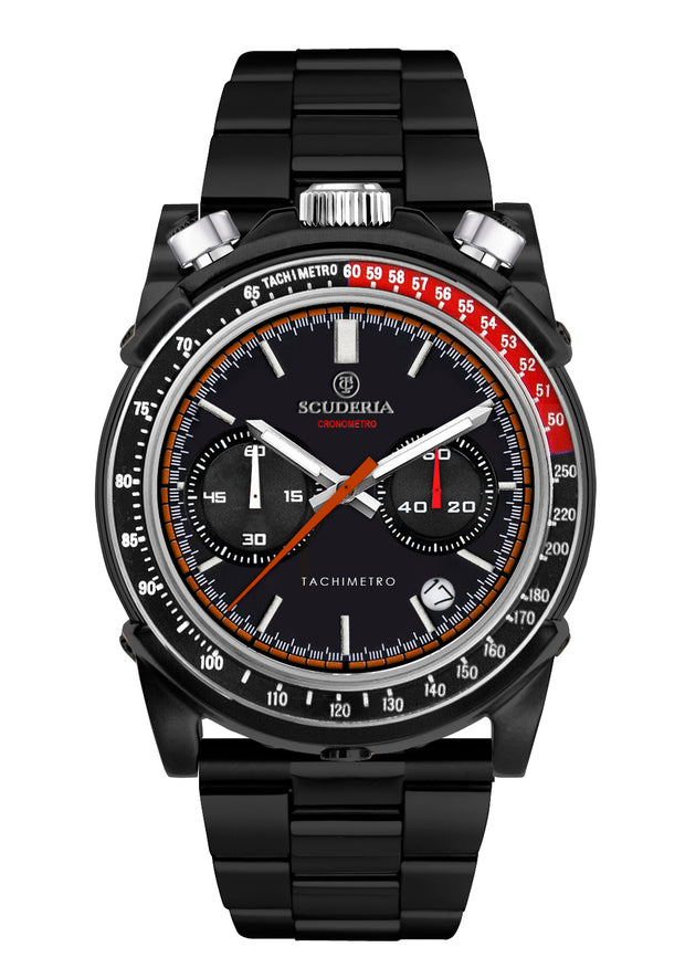 CT Scuderia Men's CT-242-P Racer 44mm Quartz Chronograph Watch
