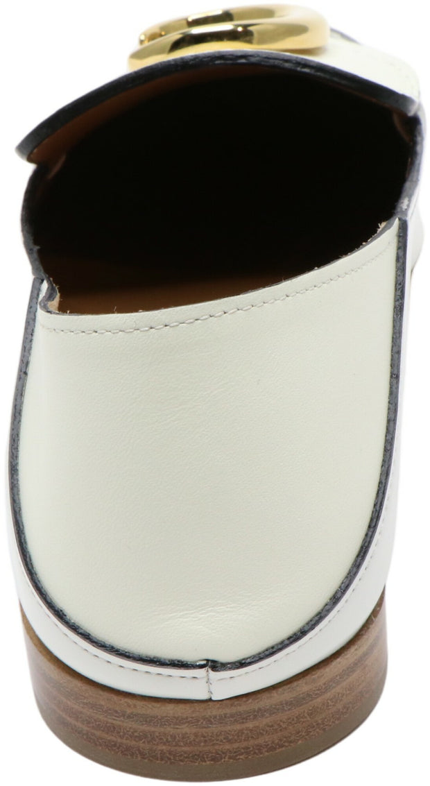 Chloe Women's Angkor 120 Vit Nappa Loafers Ankle-High Leather & Slip-On