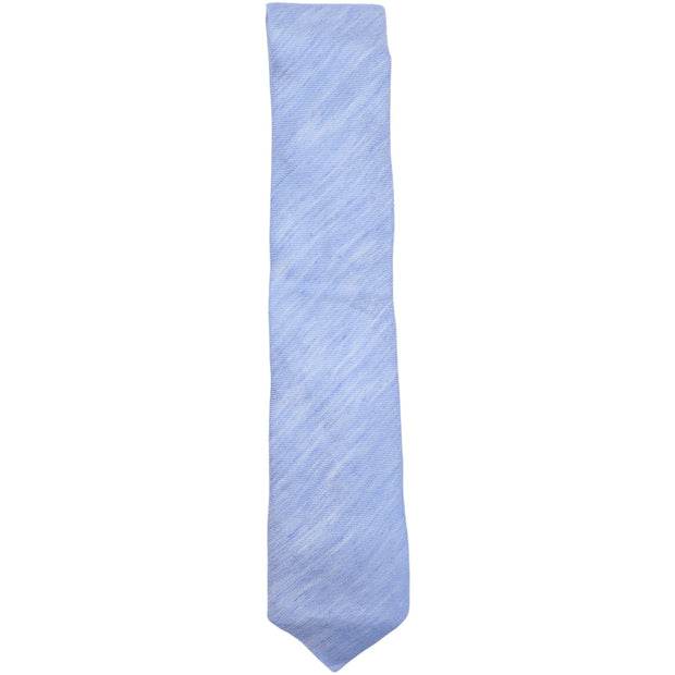 Men's Silk and Linen Pinpoint Dotted Necktie Apparel