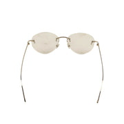 CARTIER CT0094O-001 Silver Rimless Round Eyeglasses