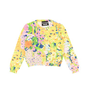 BOUTIQUE MOSCHINO Multi Floral Print Cardigan