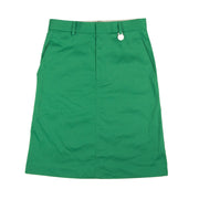 XANDER ZHOU Green Straight Pencil Skirt